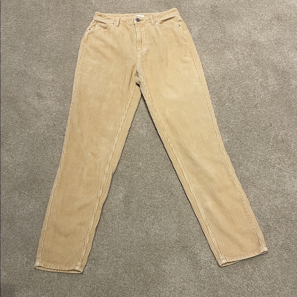 BDG MOM HIGH RISE TAN CORDUROYS - Picture 2 of 6